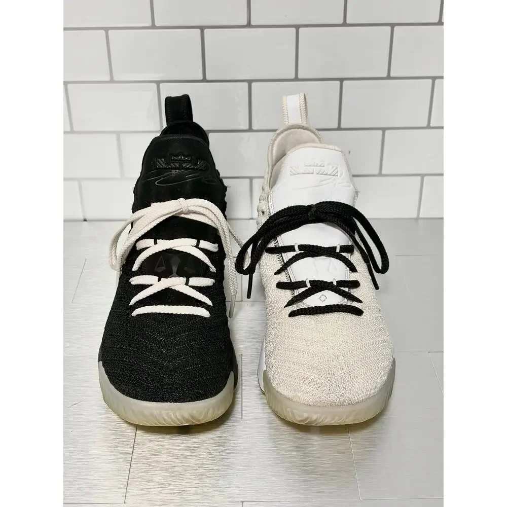 Nike LeBron 16 GS Equality 2019 Black White Shoes AQ2465-100 Youth Edition Y7